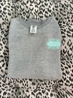 Varsity Spirit Gray Crewneck Sweatshirt with Mint UCA Logo
